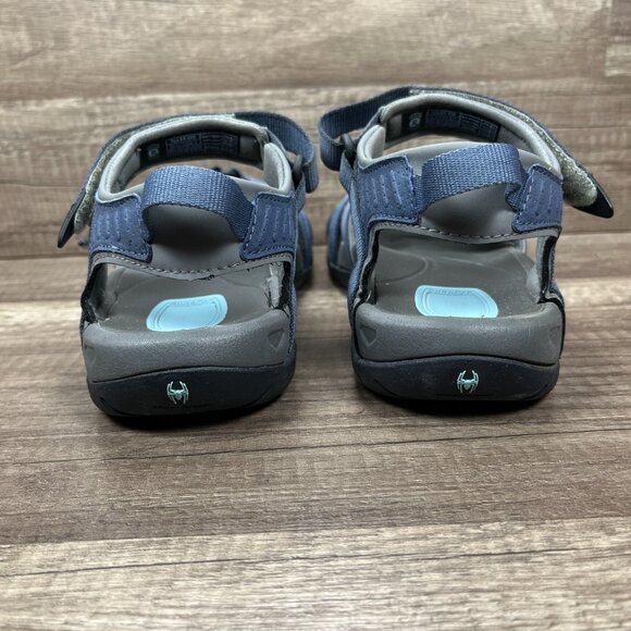 Teva Tirra Gray Blue Womens US Size 7.5 EUR 38.5 4266 Sandals - Picture 4 of 10